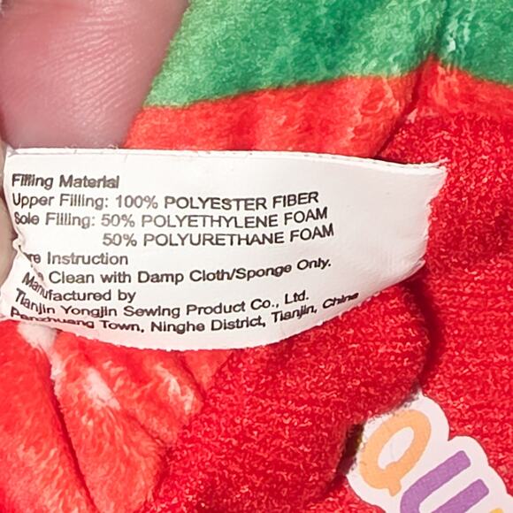 Squishmallows New Christmas Kitty kid's slippers size 2-3 - Picture 7 of 9